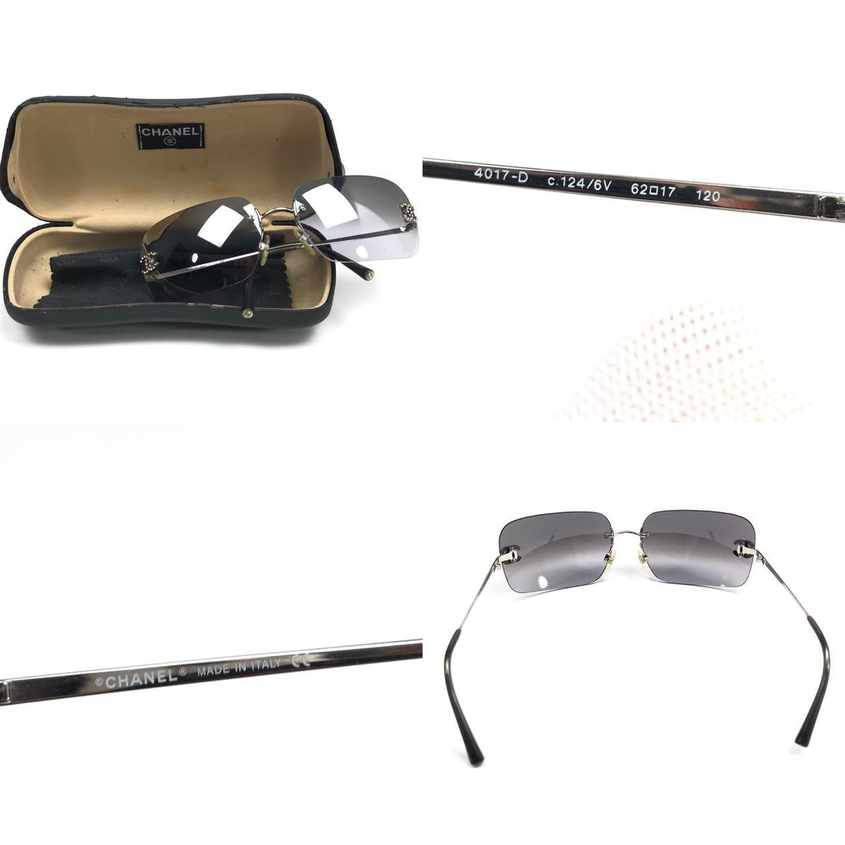 CHANEL RIMLESS SUNGLASSES