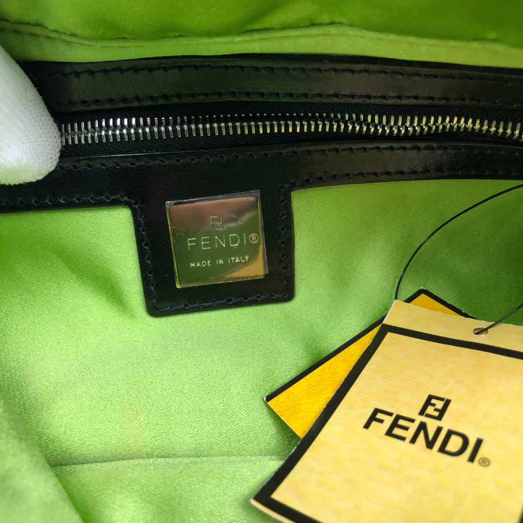 FENDI BEADED BAGUETTE SHOULDER BAG