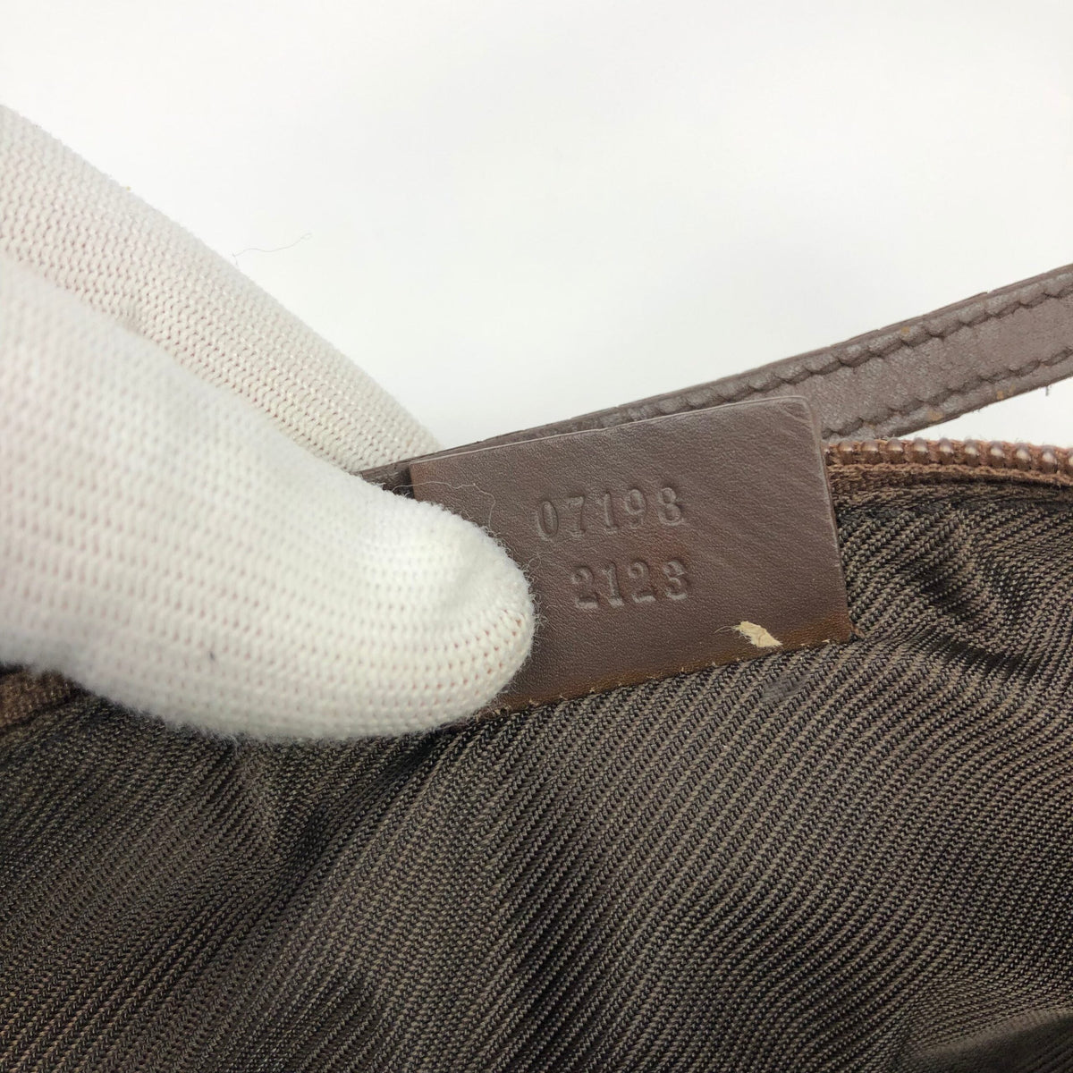 GUCCI MONOGRAM SHOULDER BAG