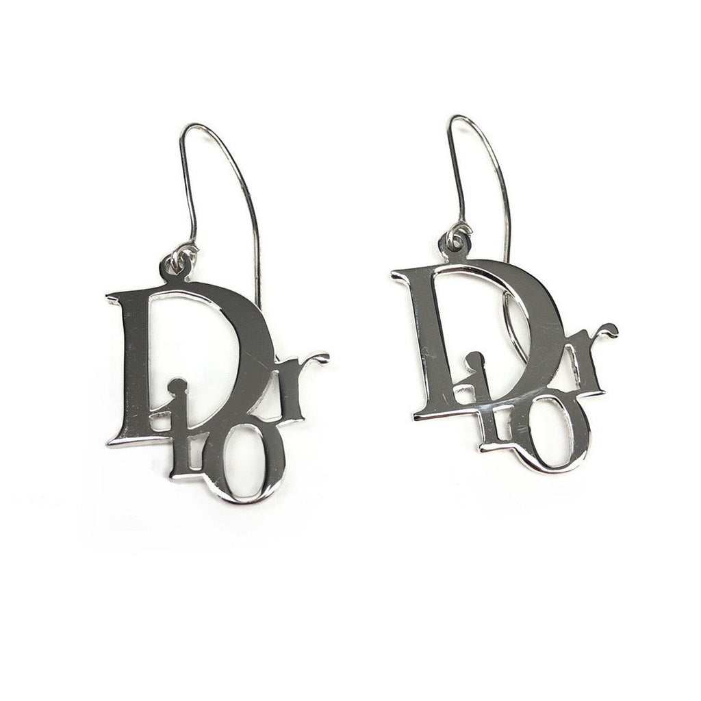CHRISTIAN DIOR MONOGRAM EARRINGS